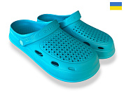 Кроксы Rai Shoes Сабо 8 бірюзовий от магазина Frison