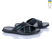 Шлепанцы Alex Bens Лак чорний от магазина Frison