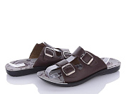 Шлепанцы Viktoria Ш5509E brown от магазина Frison