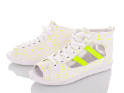 Кеды Viktoria CF017 white-green от магазина Frison