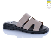 Шлепанцы Sali 8-2 капучино к чор-п. от магазина Frison