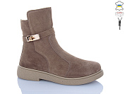 Ботинки Sali 281 капучино з беж-п.зима от магазина Frison