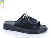 Шлепанцы Sali 229 чорний к чор-п. от магазина Frison