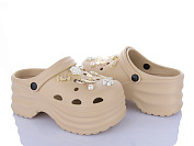 Кроксы Lion-Lu 8899 beige от магазина Frison