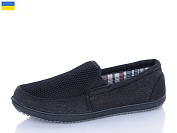 Слипоны Успіх Verta T9 чорний от магазина Frison