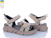 Босоножки A.N.I.One 4075-6K бежевий замш от магазина Frison