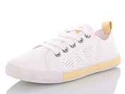 Кеды No Brand HB53 white-yellow от магазина Frison