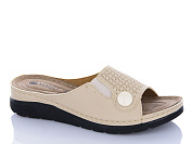 Шлепанцы Sali One 203-09 бежевий от магазина Frison