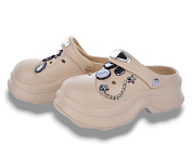 Кроксы Красиво Ян T678 beige от магазина Frison