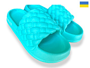 Шлепанцы Rai Shoes 2001 бірюзовий от магазина Frison