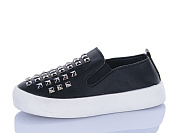 Слипоны Super Gear A01-729 black от магазина Frison