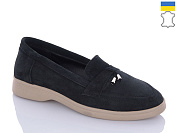 Туфли Garti 401 чорний-беж замш от магазина Frison