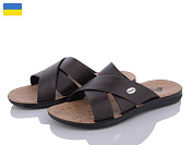 Шлепанцы Demur 2024-001-2 коричневий от магазина Frison