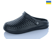 Кроксы M&L Alex13 B504 чорний от магазина Frison