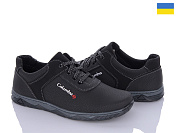 Кроссовки Kindzer Kluchkovsky C22 чорний от магазина Frison