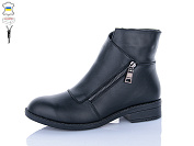 Ботинки Qq Панда 922 чорний от магазина Frison