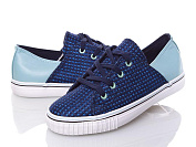 Кеды Viktoria JN09 blue-l.blue от магазина Frison