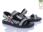 Сандалии Cross-Shop N1 сірий нубук от магазина Frison