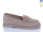 Туфли Garti 01 бежевий замш от магазина Frison