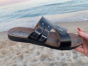 Шлепанцы Malibu MKD25 black от магазина Frison