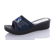 Шлепанцы Sali One ЖК001 синій от магазина Frison