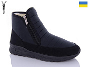 Ботинки Dago Прогрес M4336 чорний от магазина Frison