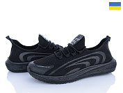 Кроссовки Vladimir Крок K407 чорний от магазина Frison