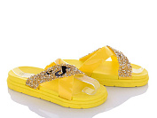 Шлепанцы Lion D16 yellow от магазина Frison