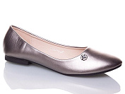 Балетки Башили YJ183-3 grey от магазина Frison