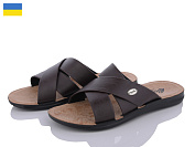 Шлепанцы Gurkem 2024-001-2 коричневий от магазина Frison