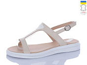 Босоножки Sali 1109 бежевий біл-п. от магазина Frison