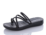 Шлепанцы Sali One 8127 чорний от магазина Frison