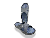 Шлепанцы Rai Shoes 12 сірий-синій от магазина Frison