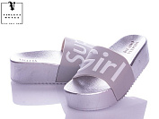 Шлепанцы Violeta 8-306 silver от магазина Frison