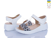 Босоножки Viscala 23201LP-250 шк.біл-велюр-лео от магазина Frison