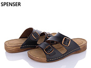 Шлепанцы Spencer Лексус 02 чорний от магазина Frison