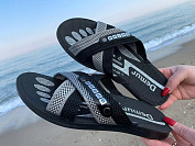 Шлепанцы Malibu TRK-1 black-grey от магазина Frison