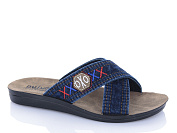 Шлепанцы Oskar 012 синій от магазина Frison