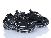 Кроссовки Clibee A88009 фліс black от магазина Frison