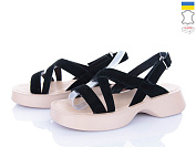 Босоножки Viscala 23938VL-176 чор-велюр-беж. от магазина Frison