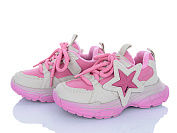 Кроссовки Clibee AB610-1 фліс grey-pink от магазина Frison