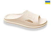 Шлепанцы Rai Shoes L112 бежевий от магазина Frison