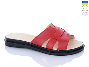 Шлепанцы Sali 301 червоний чор-п. от магазина Frison