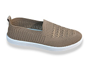 Слипоны Rai Shoes F06-020 коричневий от магазина Frison