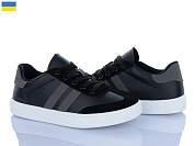 Кроссовки Lvovbaza B&R 603 чорний-сірий от магазина Frison