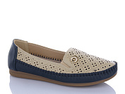Туфли Leguzaza 913 beige-blue батал от магазина Frison