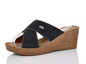 Шлепанцы Demur 0003-2 чорний от магазина Frison