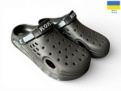 Кроксы Rai Shoes 517-010 чорний от магазина Frison