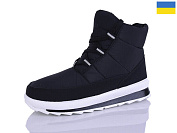 Дутики Demur 1118 чорний-білий от магазина Frison