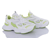 Кроссовки Violeta 20-1030 white-green от магазина Frison